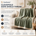 Kaelumet™ CloudFold Sofa Shield Throw