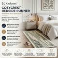 Kaelumet™ CozyCrest Bedside Runner