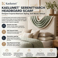 Kaelumet™ SerenityArch Headboard Scarf